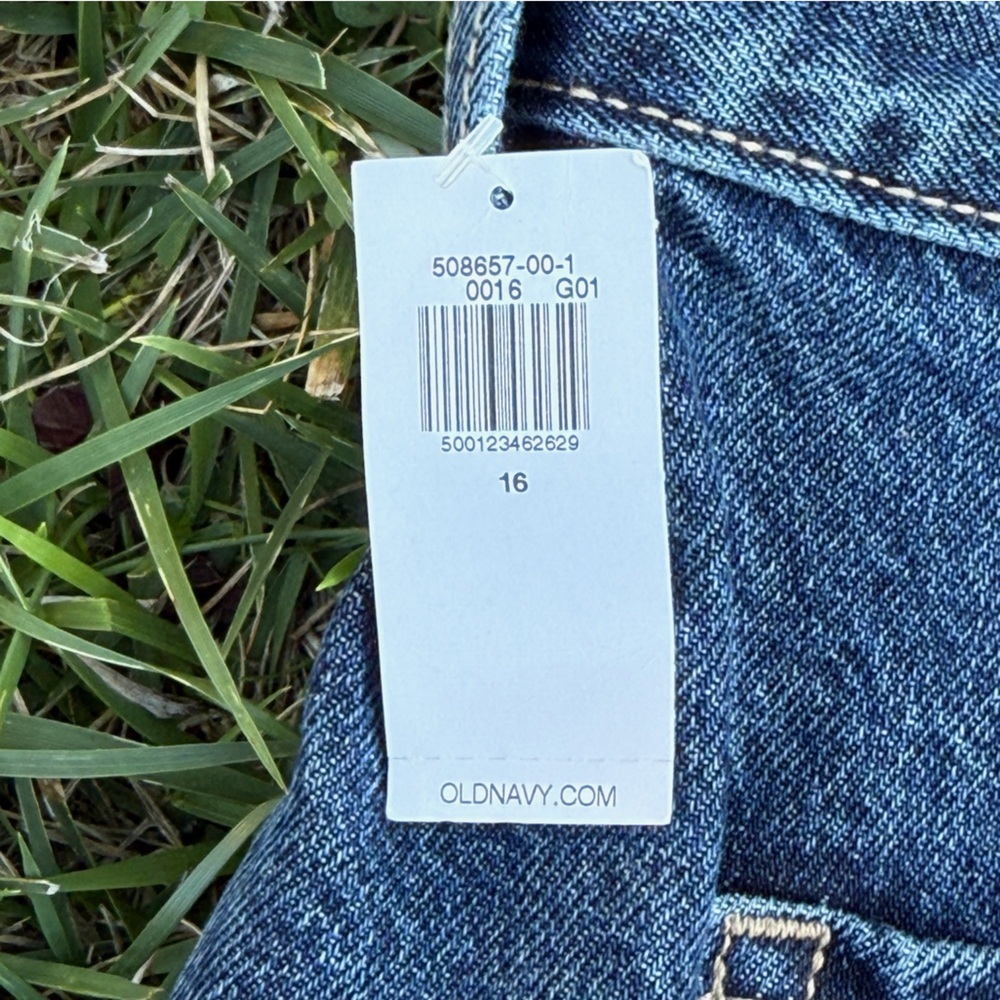 Old Navy Blue Denim Midi Skirt - Picture 3 of 4